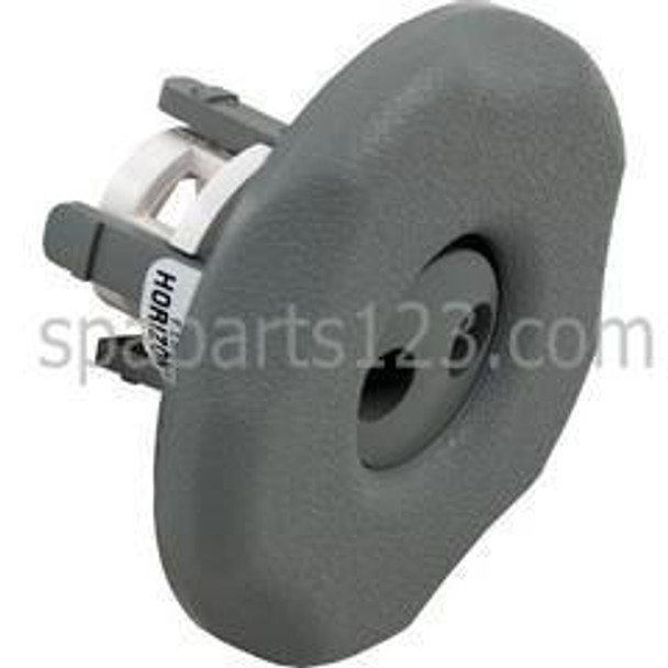  2 5/8" Spa Jet, Mini Jet Pulsator, White-Gray-Black 