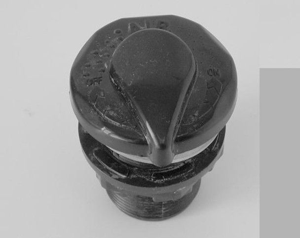 Dynasty Spas 11407, Dynasty Spas Air Control, 1" Plumbing, Black 