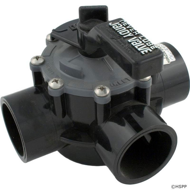  Jandy Valve 1 1/2 - 2" Positive Seal, 3 Port (internal & external stops),Neverlube (4945) 