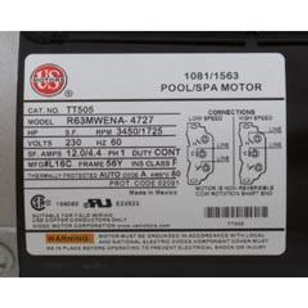 Artesian Spas 21-0061-81 Artesian Spa Pump, Swim,  Viper Pump 4HP 2 Speed 