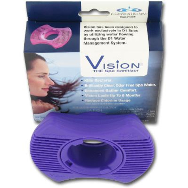 Dimension One Spas 01512-261 Dimension One Spas Vision® Sanitizing System - Universal Cartridge  Dimension One Spas 01512-261 Dimension One Spas Vision® Sanitizing System - Universal Cartridge