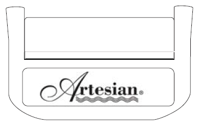 Artesian Spas 04-0015-48, Artesian Spas Weir Gate, Large 