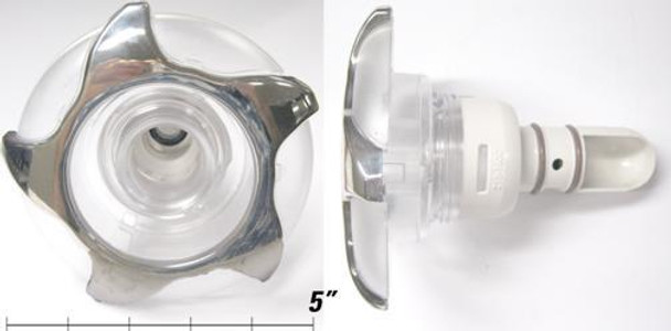 Cal Spas 5" Cal Spa Jet Insert, Star Fire, Tornado (Whirlpool) (T) THD, Adjustable, PLUCS2295608S 