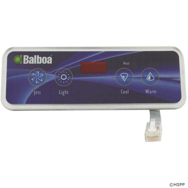 4 Button, 54664 Balboa Topside, VL403, P1, Lt, LED 