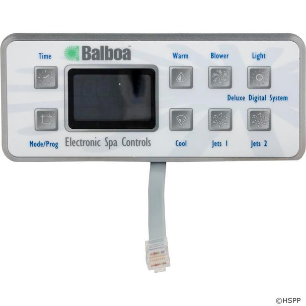  8 Button, 54155 Balboa Topside, M7 Only, P1, P2, Bl, Lt 