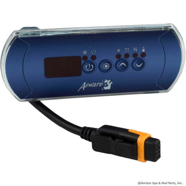  4 Button, BDLK20010P Gecko Topside, In.K200, 1 Pump, LED 