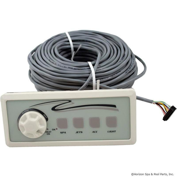  4 Button, 24-3100-125 Brett Aqualine Topside, BL-S-125, Standard 