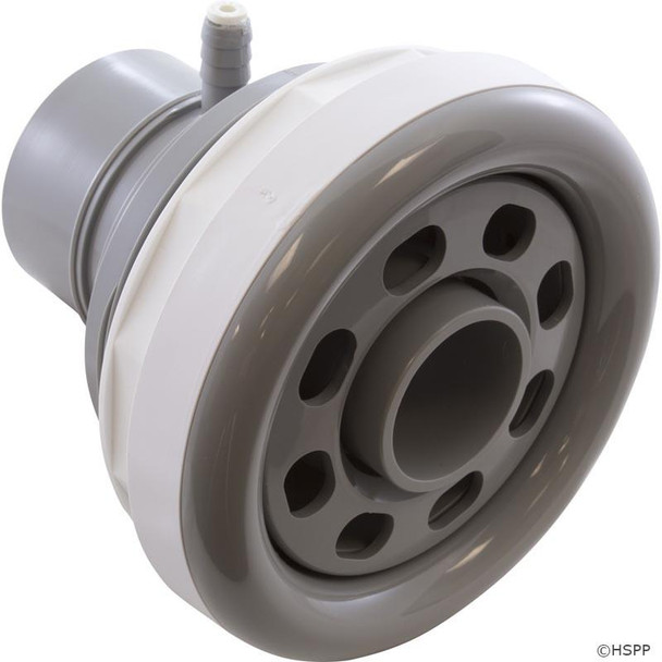 HydroAir/Balboa 4 7/8" Cloudburst Spa Jet, Complete, 4"hs, Gray  HydroAir/Balboa 4 7/8" Cloudburst Spa Jet, Complete, 4"hs, Gray