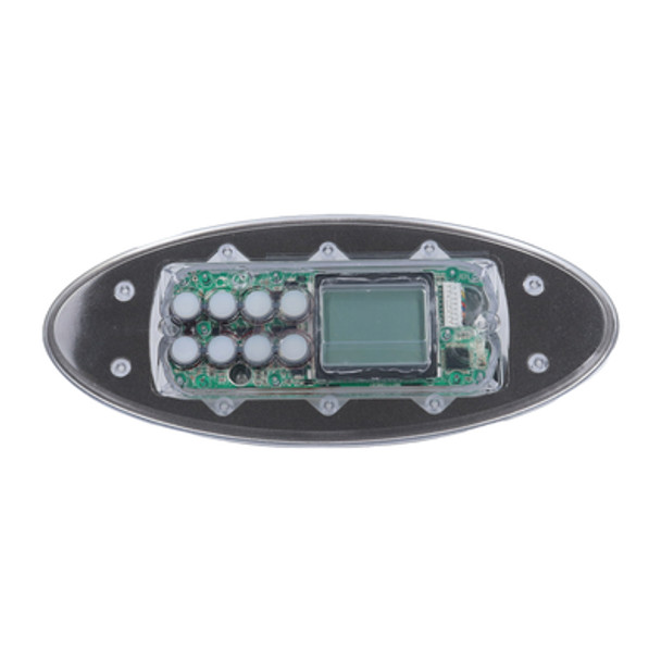 12648 Dynasty Spas Topside, Gecko, K-52, Curved, IN.Link Cord, 0607-007035