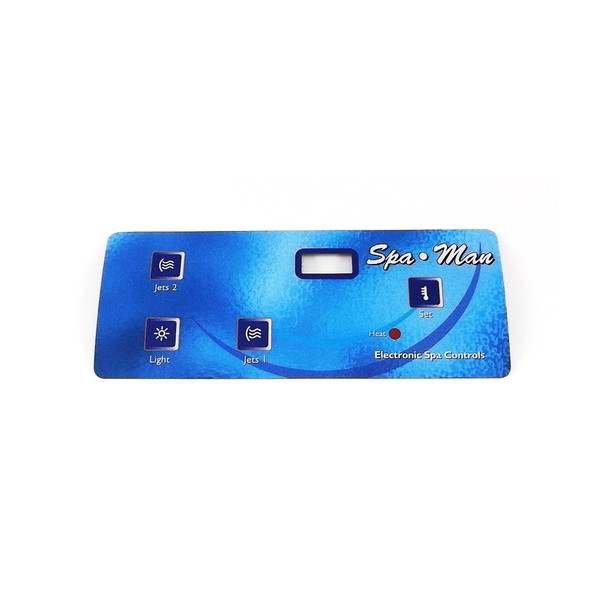 10074 Dynasty Spas Topside Overlay, 2000 Pack, W Air, Trevi Logo