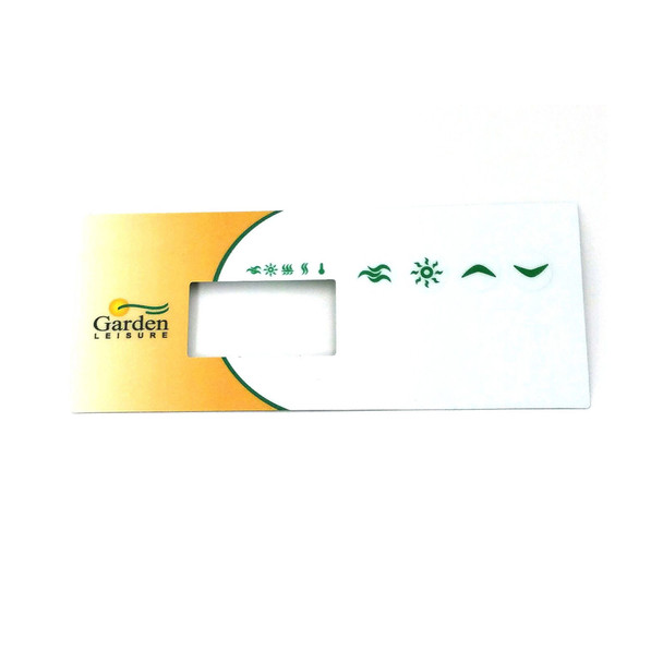 10056 Dynasty Spas Topside Overlay, 2000 Pack, W Air, Trevi Logo