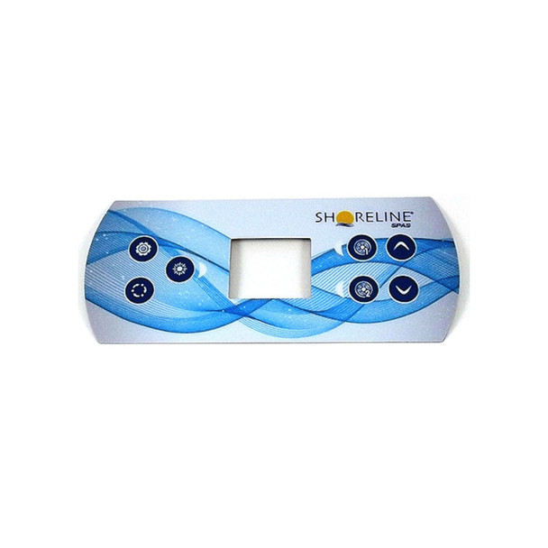 15219 Dynasty Spas Topside Overlay, K-506, 2 Pump, SL Logo, 2015