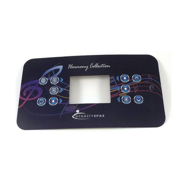 Dynasty Spas 14830 Dynasty Spas Topside Overlay, K-860, Harmony Logo, 2013 