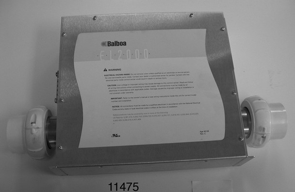 11475 Dynasty Spas Control Box, W Heater, Balboa, 2000LEM7, 5.5KW, 1.5", 53633