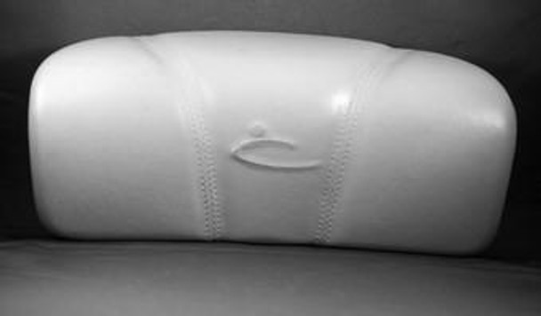 Dynasty Spas 14712 Dynasty Spa Pillow, Small Wrap, Ultra Light Gray, Stitched, 1872 