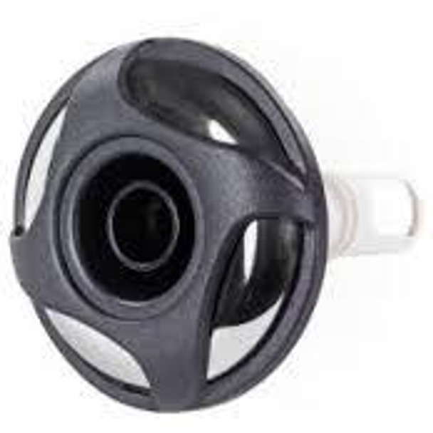 Dynasty Spas 2" Dynasty Spa Jet, Cluster Storm, Directional, Gry/Mtl, 4 Swirl, 14252 