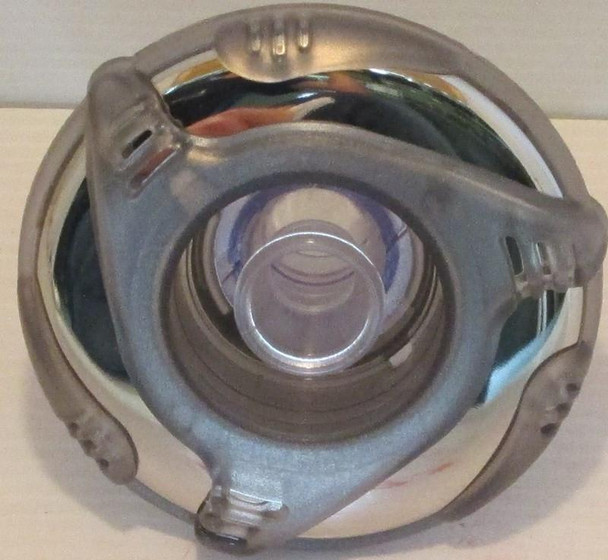 Dynasty Spas 4 3/16" Dynasty Spa Jet, Poly Storm, Large Face, Threaded, Directional, Clr/Mtl, Glo, Trix, 2015, 15293 