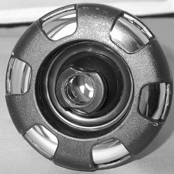 Dynasty Spas 3 3/8" Dynasty Spa Jet, Poly Storm, Directional, Blk/Mtl, Nova, 12608 