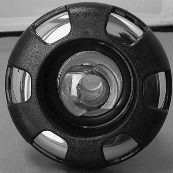 Dynasty Spas 3 3/8" Dynasty Spa Jet, Poly Storm, Roto, Blk/Mtl, Glo, Nova, 12613 