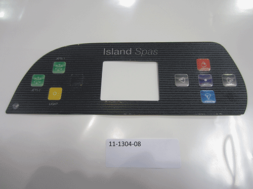 Artesian Spas 11-1304-08 Artesian Spas Topside Overlay, TP800 Island, 2P, BWG 