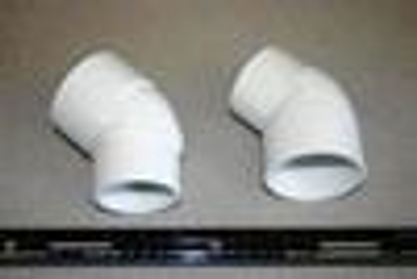 Coleman Spas 100708 2" Coleman Spas Elbow, 45 Deg, Street, Slip x Spig 