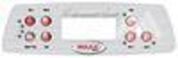 Coleman Spas 107735 Coleman Spas Topside Overlay, 7 Button, PERF for 103741 