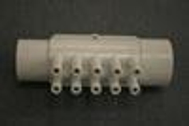 Elite Spas 100546 Elite Spas Manifold, 10 X 3/8 Smooth Barb, 1-1/2 SKT X SPIG,  Elite Spas 100546 Elite Spas Manifold, 10 X 3/8 Smooth Barb, 1-1/2 SKT X SPIG,