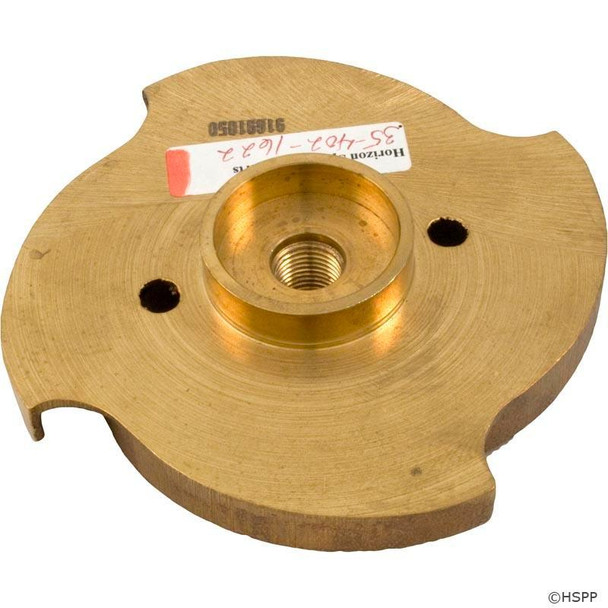 Impeller, Val-Pak AquaFlo A Series, 0.5 Horsepower, Bronze   Impeller, Val-Pak AquaFlo A Series, 0.5 Horsepower, Bronze