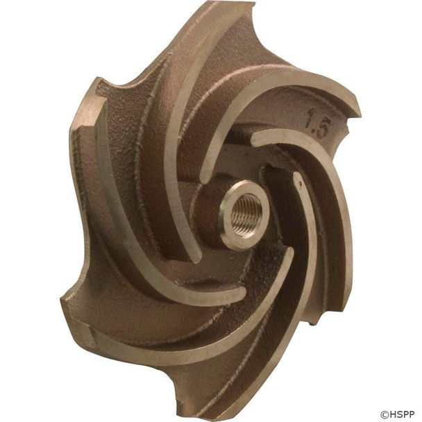 Impeller, Val-Pak AquaFlo A Series, 1.5 Horsepower, Bronze   Impeller, Val-Pak AquaFlo A Series, 1.5 Horsepower, Bronze