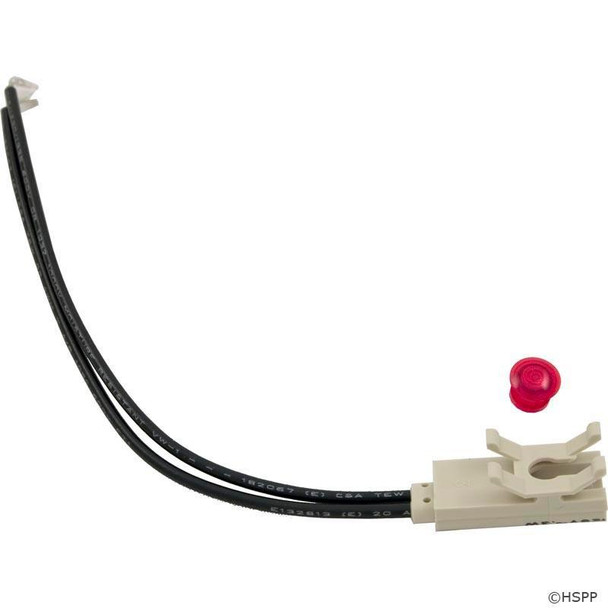  Indicator Light, 115v, 1/4 Hole Size, Red 