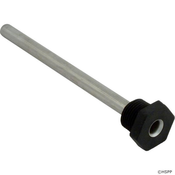  Thermowell, 1/2"mpt, 5/16" x 6", Stainless, Generic 