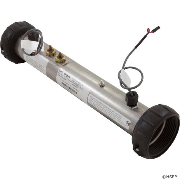  Heater,FloThru,BWG M7 15" x 2",230v,4.0kW,w/Sen, Studs 