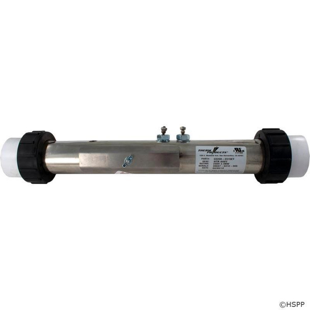 Heater,FloThru,CorrectTech Repl,14-1/2" x 2",230v,2.0kW,Gen   Heater,FloThru,CorrectTech Repl,14-1/2" x 2",230v,2.0kW,Gen