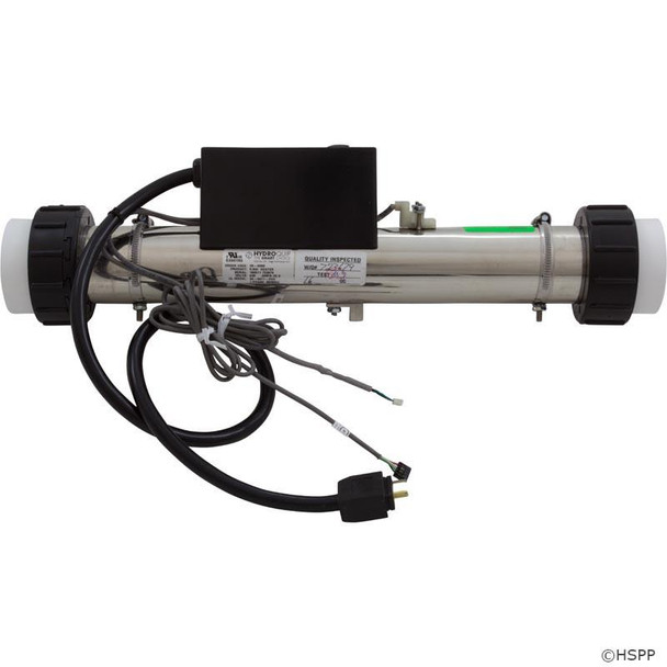  Heater, FloThru, PS-Y Series, 15"x2", 230v, 5.5kW, 30"Cord 