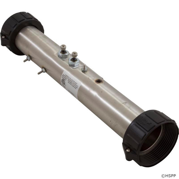  Heater, FloThru, Gecko S-Class, 15" x 2", 230v, 5.5kW,Coated 