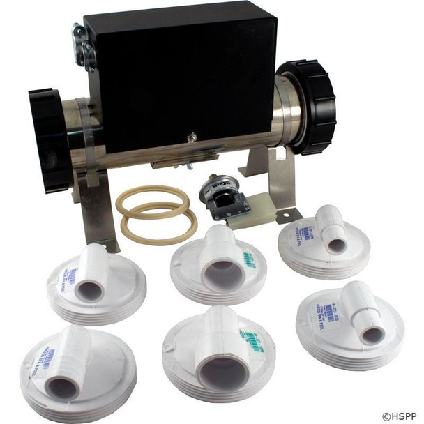  Heater,LowFlow,Universal Repl,230v, 5.5kW, w/PS & Tlpc, Gen 