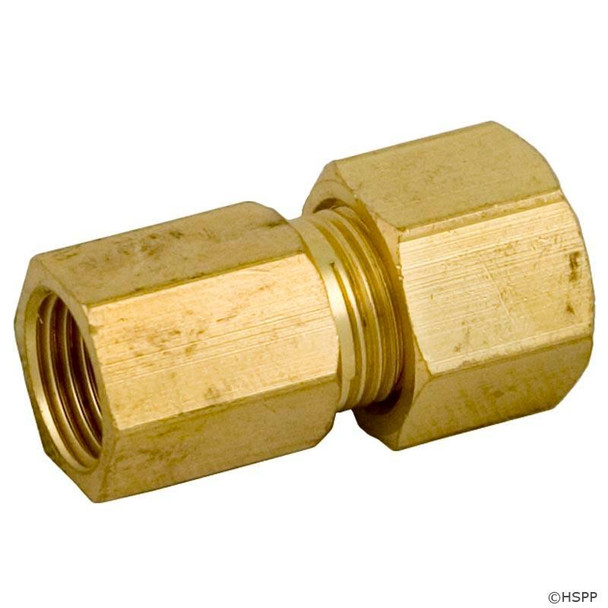 Compression Fitting, Universal, 1/4" x 1/8"   Compression Fitting, Universal, 1/4" x 1/8"