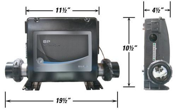  ELE56499 Cal Spas Control Box, with Heater, Titanium, BP601G1 