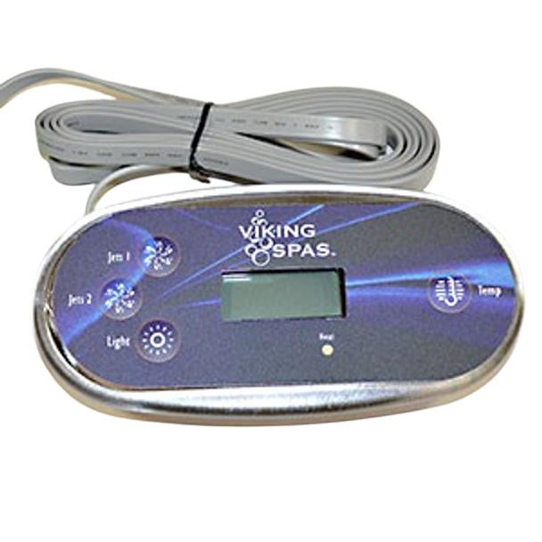 Viking Spas 91077 Viking Spas Topside, VL406, Dual Pump, 4 Button, Nov 2010+  