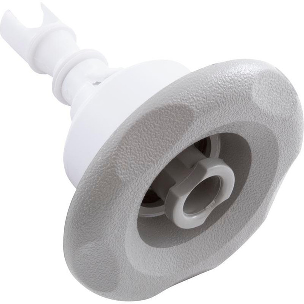 3" Mini Storm Spa Jet, Directional, Textured Scallop Face, Light Gray, Replaces All Mini Storm Spa Jets 