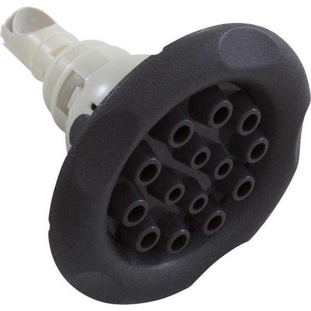 Custom Molded Products 5" CMP Spa Jet Insert, Typhoon 500, Massage, Scallop, Graphite Gray  Custom Molded Products 5" CMP Spa Jet Insert, Typhoon 500, Massage, Scallop, Graphite Gray