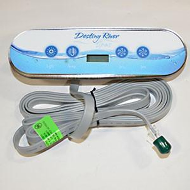 Viking Spas 91073 - TOPSIDE CONTROL (DUAL PUMP - DESTINY RIVER)REPLACES 91060  Viking Spas 91073 - TOPSIDE CONTROL (DUAL PUMP - DESTINY RIVER)REPLACES 91060