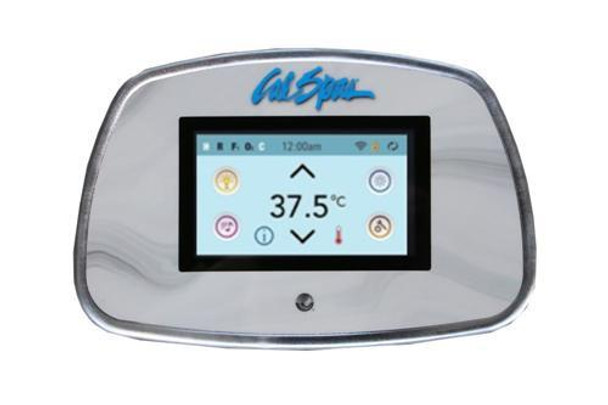  CAL SPAS CONTROL PANEL SPATOUCH2 TRPZ (w/ Cal Spas overlay) (#57228-02) 