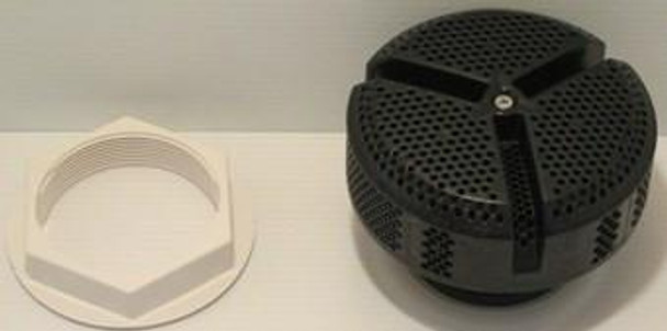 Dynasty Spas DYNASTY SUCTION, SUPER HI-FLO, 2 IN, 180 GPM, BLACK, VGB 2009 , 12935 