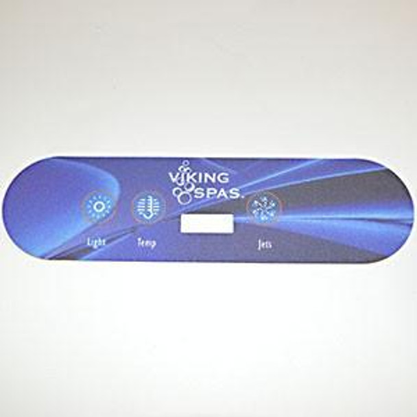 Viking Spas 91072 - VIKING OVERLAY ONLY - FOR 91070 SINGLE PUMP TOPSIDE  