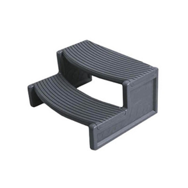 Spa Steps, Confer, Handi-Step 2, 27"Wide, Dark Gray   Spa Steps, Confer, Handi-Step 2, 27"Wide, Dark Gray