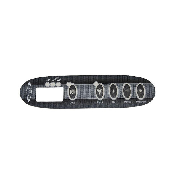  Overlay, Spaside, Dimension One (@ Home), 5 button, 1 Pump System Charcoal Design for 01560-345 