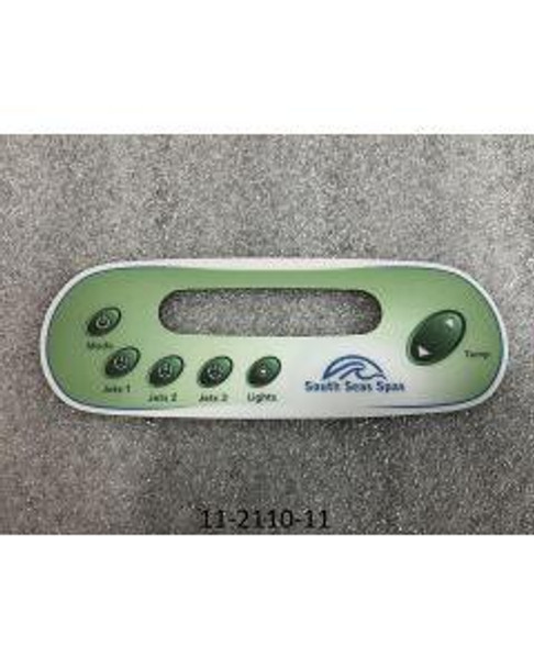 Artesian Spas 11-2110-11 Artesian Spas Overlay, South Seas IN.K450 3 Pump 