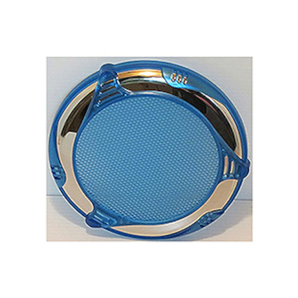 Dynasty Stereo, Speaker Cover Only, 2011, Custom, Ss, Blue, 6 In Speaker