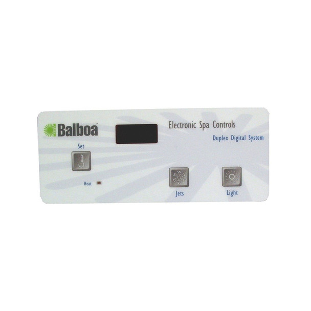 Overlay, Balboa Water Group Duplex Digital, Jet/Light, LED